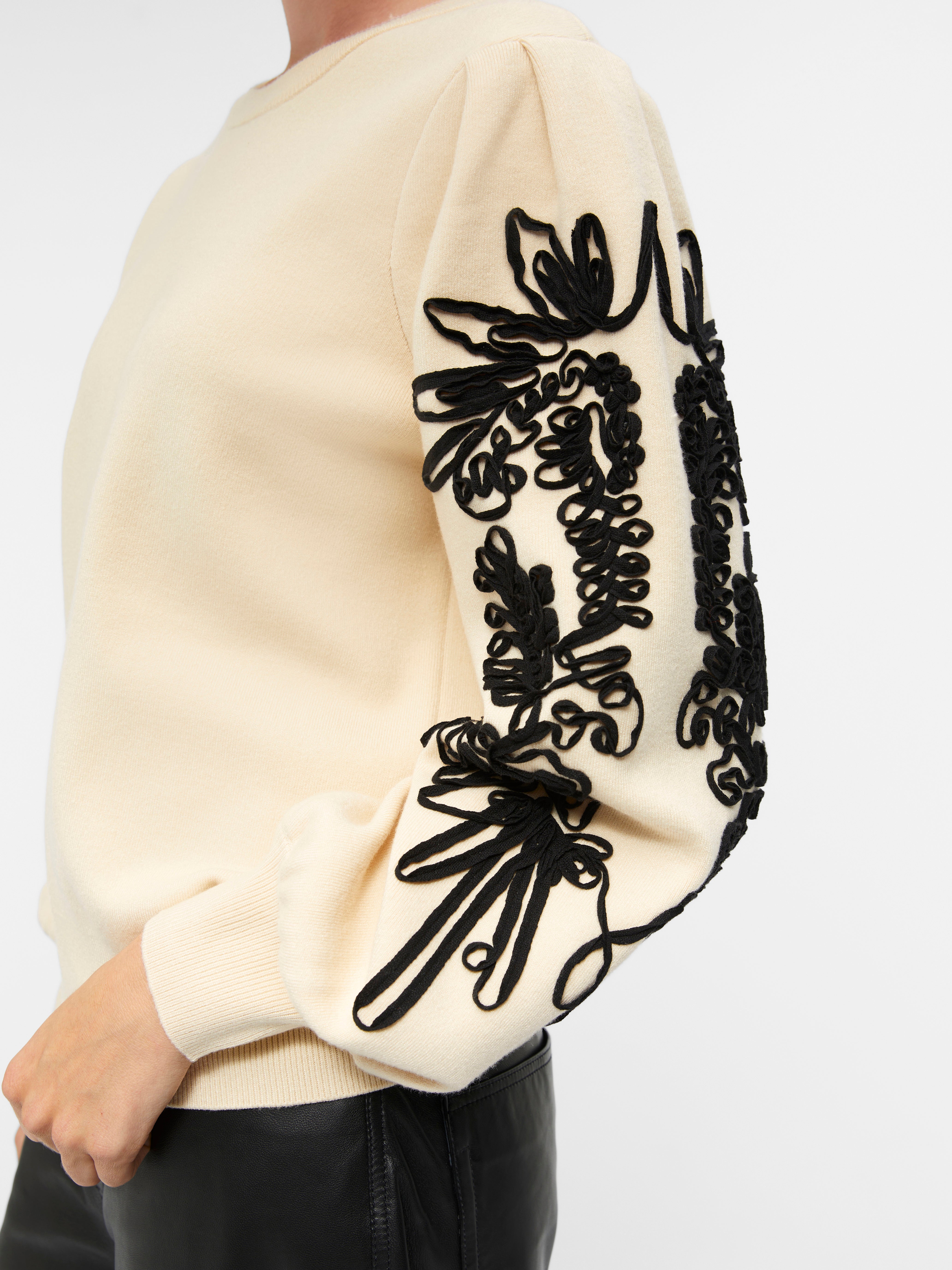 OBJJOANA Pullover - Sandshell